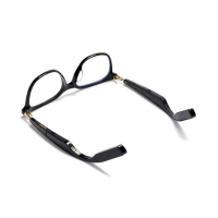Lunettes de traduction vocale IA de pointe avec haut-parleurs et microphone intégrés, appels mains libres et musique avec son haute définition