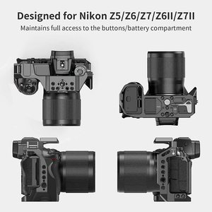 กรงอลูมิเนียมอัลลอยด์ขนาดเล็กสำหรับ <span class=keywords><strong>Nikon</strong></span> Z5 / <span class=keywords><strong>Z6</strong></span> / Z7 / Z6II / Z7II -2926 - Product Image 3