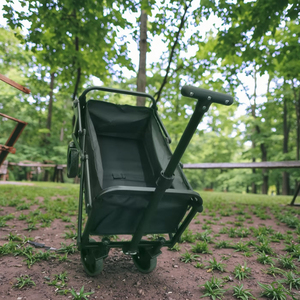 Troli lipat portabel baja tahan karat, untuk <span class=keywords><strong>festival</strong></span> OEM keranjang berkemah portabel dapat dilipat pantai luar ruangan - Product Image 4