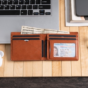 Tilonstar กระเป๋าสตางค์หนังพรีเมี่ยม, กระเป๋าสตางค์หนังบางซองใส่บัตรเครดิตดีไซน์ไม่เหมือนใคร TVW101 - Product Image 2