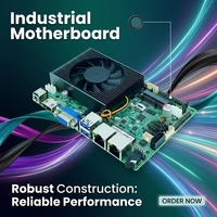 Carte mère industrielle robuste de qualité industrielle avec double LAN Gigabit de 4e et 5e génération, vente en gros d'usine