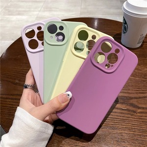 Échantillons gratuits Motifs personnalisables Impression gravée au laser Coques de téléphone en silicone liquide pour iPhone 16 15 14 13 12 11 Pro Max Plus - Product Image 2