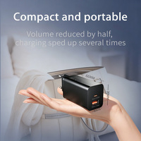 Chargeur GaN Super Tendance 120W Électronique 1 Port USB-C USB A PD QC3.0 Protection Voyage Prise EU/UK Accessoires Mobiles Vente en Gros