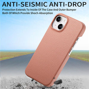 เคสโทรศัพท์ลายลิ้นจี่ขายดีสำหรับ <span class=keywords><strong>Samsung</strong></span> S24เคสโทรศัพท์หนังลายกรวด S22 S23สำหรับ iPhone 15 14 13 12 PRO MAX - Product Image 2