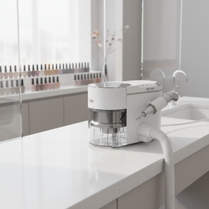 Fırçasız Motorlu Profesyonel Tırnak Makinesi, Paslanmaz Çelik Düşük Gürültülü Elektrikli Vakumlu Toz Toplayıcı ile Tırnak Salonları için - Product Image 5