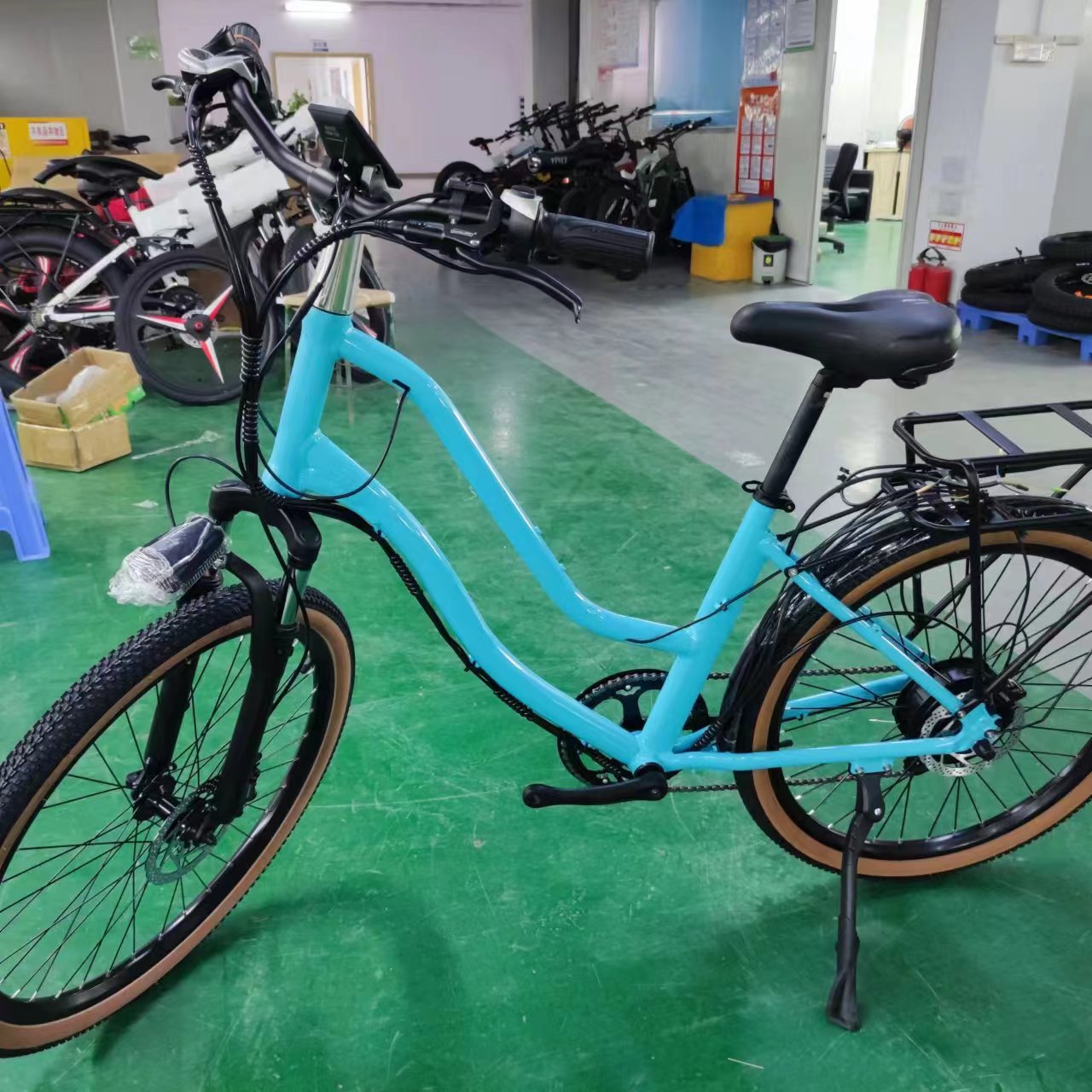 Electric Bike Korean Bike With Basket Korea Electric Bikes Fast