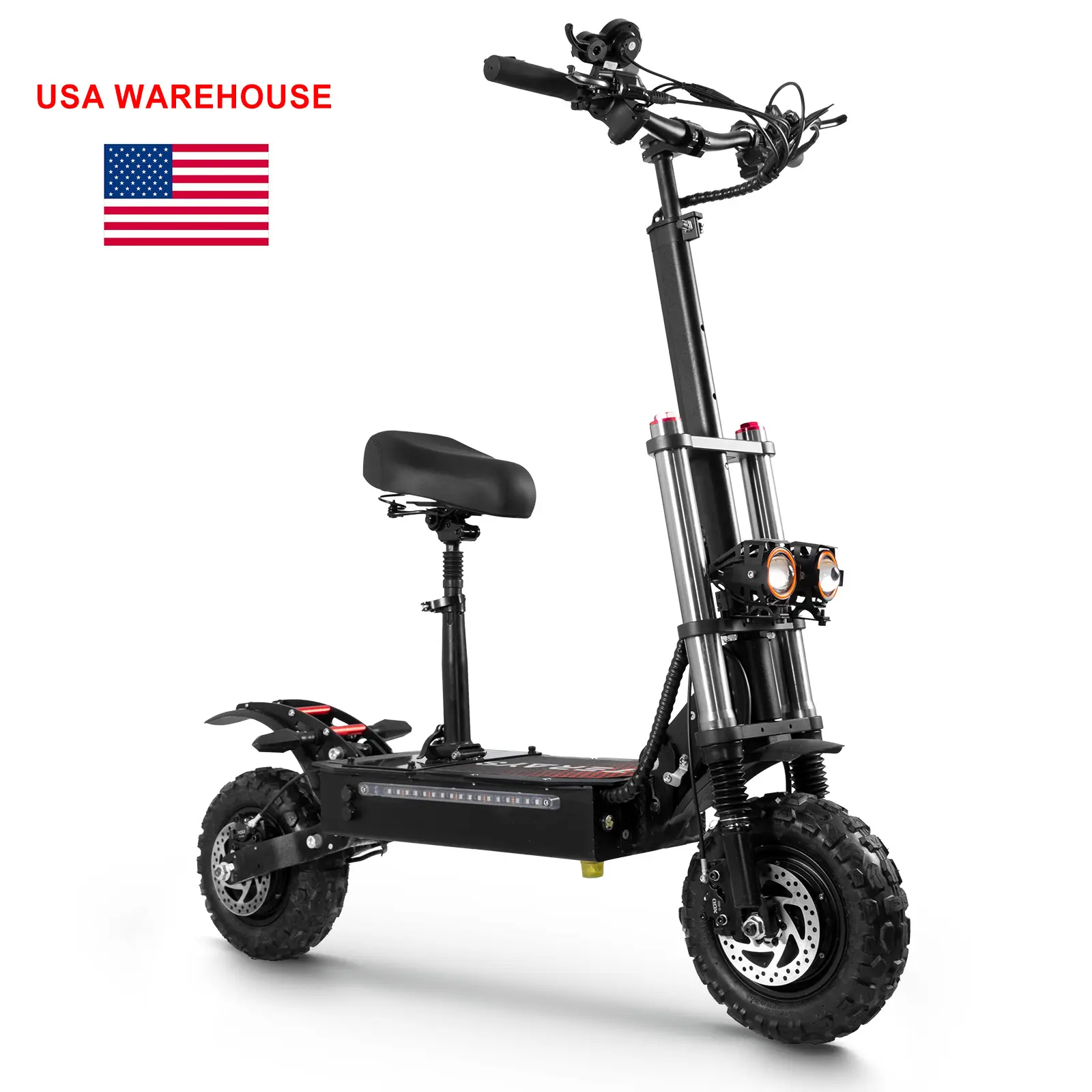 Usa Drop Shipping Tweewielige E Scooter Snelle Elektrische Scooter Opvouwbare Elektrische Scooters Met 3000W * 2/6000W Dual Motor