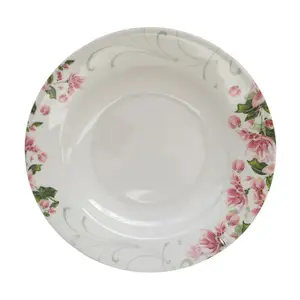 Custom Printed Ceramic Melamine Plate Africa Melamine Plate Melamine Dinner Plates