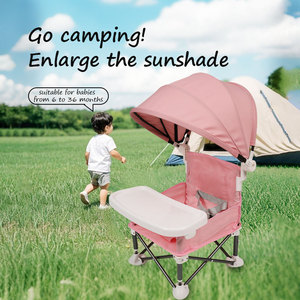 PRODIGY CF003, sillas altas de alimentación portátiles de viaje plegables, silla de bebé para niños, asiento de alimentación - Product Image 6