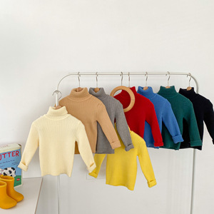 Chandails à col roulé unisexe pour garçons et filles, collection automne et hiver 2022 - Product Image 4