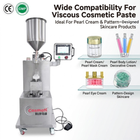 Machine de remplissage 3D pour crèmes perlées, pâtes cosmétiques visqueuses, masques perlés, crèmes pour les yeux et produits de soin à motifs
