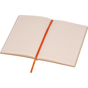 Cuaderno de Tapa Blanda de Cuero PU Acanalado Tamaño A5, Páginas de Papel con Tacto Suave, Impresión Offset, Bloc de Notas Portátil, Diario Promocional - Product Image 5