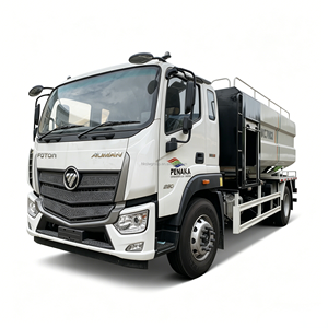 รถดูดสิ่งปฏิกูล FOTON Aumark 9 คิวบ์เมตร + 3 คิวบ์เมตร แบบเจ็ทสูญญากาศ สำหรับทำความสะอาดท่อระบายน้ำและดูดตะกอนบ่อเกรอะ - Product Image 1