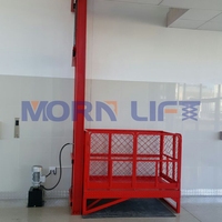 Pour ascenseur de cargaison hydraulique industriel MORN capacité 300kg-5000kg certifié ISO CE pour petit fret nouveau pour les imprimeries