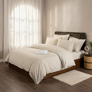 Forbes Cotton Box Linen Double Duvet Cover <b>Set</b> 3pcs Floral Soft Comfortable Bed <b>Comforter</b> Washed Fabric Home Wedding Hospital - Product Image 3