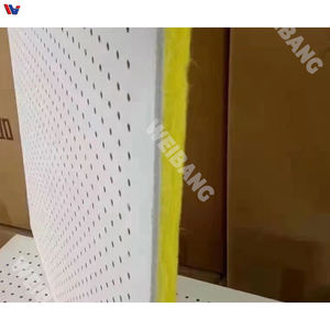 Diffuseur acoustique perforé ignifuge moderne pour la traitement acoustique des salles d'hôpitaux, salons et salles de conférence d'hôtels - Product Image 5