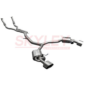 Tubos de <span class=keywords><strong>escape</strong></span> Sl Catback, silenciador de tubo de <span class=keywords><strong>escape</strong></span>, sistema de <span class=keywords><strong>escape</strong></span> de coche, acero inoxidable para <span class=keywords><strong>Audi</strong></span> Rs4/<span class=keywords><strong>rs5</strong></span> B9/b9.5 2,9 T 2017-2024 - Product Image 3