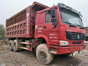 Camion benne HOWO 336 à quatre essieux, poids lourd, avec moteur Weichai, faible nombre d'heures de fonctionnement, Euro 5, année 2024, 8x4 - Product Image 2