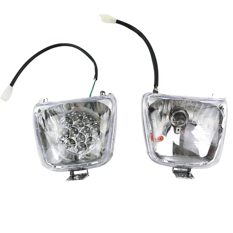 Faro quadrato più economico in plastica per fari proiettori a LED per ATV Quad 4 ruote Off Road