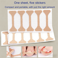Lot de 5 autocollants correcteurs d'ongles incarnés, patchs élastiques pour ongles, correcteur de récupération, produits de pédicure et de soin des pieds