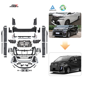 ชุดแต่งกันชนหน้า ไฟหน้า รุ่น <span class=keywords><strong>Vellfire</strong></span> Upgrade 40 Series สำหรับ <span class=keywords><strong>Toyota</strong></span> <span class=keywords><strong>Vellfire</strong></span> 30 35 ปี 2015-2022 ยี่ห้อ GBT Popular อะไหล่แต่ง - Product Image 1
