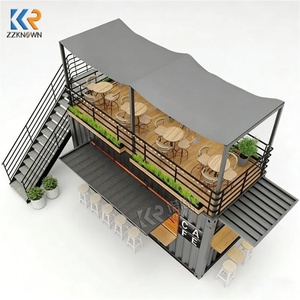 Café mobile préfabriqué personnalisé en conteneur maritime, kiosque de café mobile clé en main, café pour les activités commerciales en plein air - Product Image 5