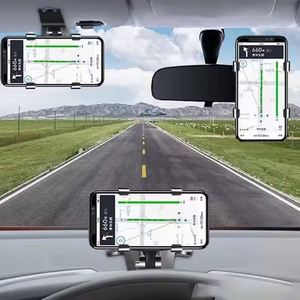 Multifunctional <b>Car</b> Navigation Phone Holder Rotating for Center Console Instrument Panel Rearview Mirror Mounts & <b>Stands</b> - Product Image 4