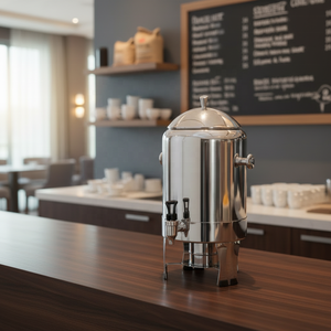 Urne à café avec pieds en acier inoxydable - Product Image 5