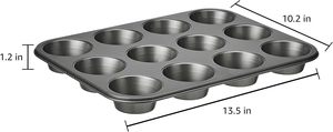 Moule en silicone écologique à 12 cavités cylindriques pour 12 muffins, moules à savon pour bougies de douche artisanales et bougies en cire d'abeille - Product Image 5