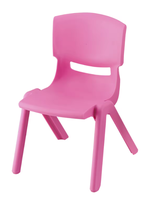 Chaises d'école empilables en plastique colorées, hauteur de siège 11 pouces, pour les écoles maternelles