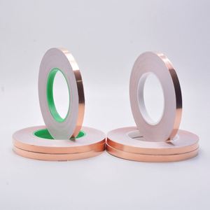 Ruban adhésif en feuille de cuivre découpé, double face, avec adhésif acrylique, support conducteur, résistant à la chaleur, anti-interférence, blindage thermique - Product Image 2