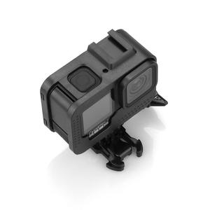 Étui de protection antichoc de haute qualité pour caméra GoPro 9/10/11/12/13, coque Hot Shoe, accessoires de cage pour chien, compatible PC métal - Product Image 1