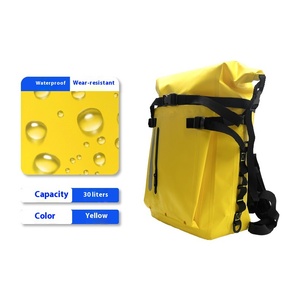 Sac à dos étanche en PVC 30L IPX6, épaisseur 3mm, pour camping, plongée, alpinisme, plage / équipement <span class=keywords><strong>de</strong></span> pêche à la ligne - En stock - Product Image 5