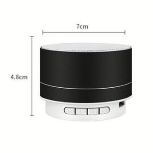 Enceinte portable d'extérieur A10, enceinte sans fil colorée, petite enceinte sans fil ronde mini - Product Image 3