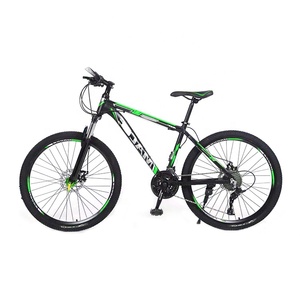 Bicicleta de Montaña MTB para Adultos, 21 Velocidades, Acero al Carbono, Nuevo Estilo, Suspensión Completa, Ruedas de 26 Pulgadas, Frenos de Disco Dobles - Product Image 1