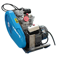 Pompe de plongée sous-marine portable YiBang 5,5 kW 7,5 CV 265 L/min 300 bar 30 MPa 4500 psi 380 V 50 Hz, compresseur d'air respiratoire haute pression
