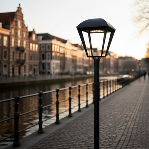 Farol Cuadrado Clásico Estilo Europeo, Farol Urbano <span class=keywords><strong>STYLAGE</strong></span>, Luminaria Urbana y Residencial, Iluminación de Área - Product Image 1