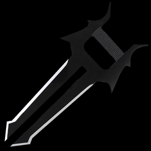 Espada de Eremes, el Asesino, del popular <span class=keywords><strong>juego</strong></span> <span class=keywords><strong>Ragnarok</strong></span> Online Scorn (con funda de cuero), accesorio de cosplay, coleccionable y decoración - Product Image 3