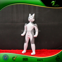 Husky Girl gonflable personnalisé Hongyi, nouveau jouet gonflable, modèle de poupée animale gonflable en PVC avec SPH