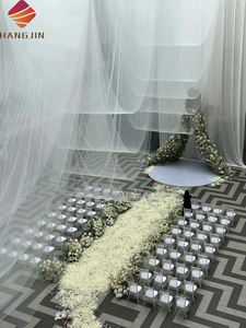 Vải lưới voan mềm màu trắng ngà rộng 3 mét dùng làm voan cưới, 100% nylon, chất liệu lưới mỏng, rộng 118 inch (3 mét), dùng trang trí đám cưới - Product Image 6