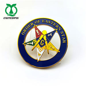 Emblema masónico de coche al por mayor personalizado aluminio metal decorativo coche insignias emblemas masónicos de coche - Product Image 4