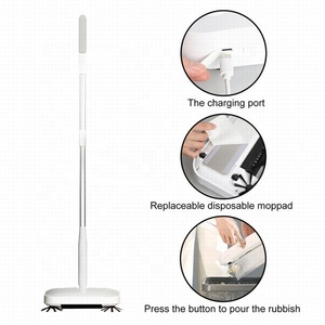 China Easy Home Barredora de piso recargable inalámbrica con fregona Poste de aluminio Suministros de limpieza de alta calidad - Product Image 3