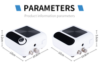 Kit aérographe HSA10K avec compresseur d'air mini