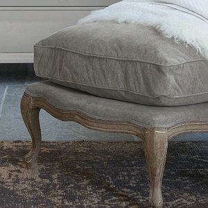 Sillón de Estilo Europeo Vintage para Sala de Estar o Dormitorio, Sofá Cama - Product Image 4