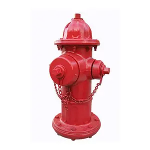 2 Ways Fire Hydrant With Valves Bs336 Pillar Type Fire Hydrants