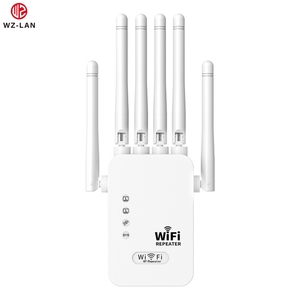 OEM ODM Répéteur WiFi sans fil 300 Mbps AC1200 Mbps, double bande 2,4 GHz 5 GHz, AP+Répéteur, 6 antennes Ethernet - Product Image 4