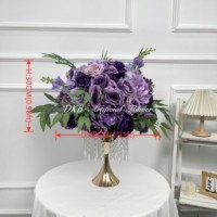 DKB Bestseller Moderne Dekorative Maßgefertigte Hochzeits- und Event-Tischdekoration Künstliche Seidenblumenkugel für Heim und Party