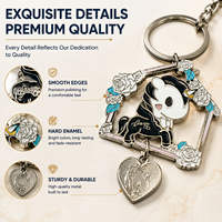 Fabricants de porte-clés en métal 3D personnalisés en gros, porte-clés promotionnels, porte-clés, llaveros, cadeau souvenir