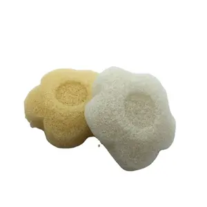 Factory Direct Wholesale 100% Pure Vegetable Sponge Material Bath Sponge Turmeric Konjac Sponge