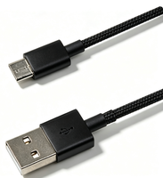 Câble Micro USB tressé en nylon de 1,8 m, USB2, charge rapide, cordon de données, petit MOQ, vente en gros pour téléphone Android, appareil photo, haut-parleur, appareil IoT